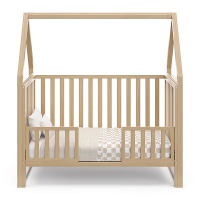 Driftwood 5-in-1 Convertible Crib with Playhouse Design
