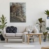 Stupell Industries King Lion Baby Cubs Wild Safari Animal Family Canvas Wall Art - 2 of 4