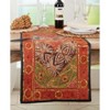 Saro Lifestyle Handmade Sari Table Runner with "Sitara" Design - 3 of 3
