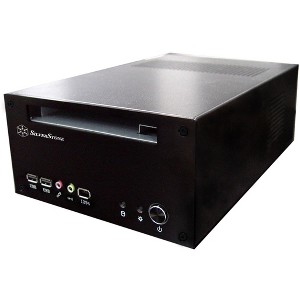 SilverStone Technology Black All Aluminum alloy m/b Mini-ITX 60w Watts Dc to Dc Adapter - 1 of 2