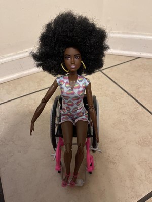 Black wheelchair online barbie