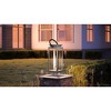 Urban Ambiance Luxury Modern Farmhouse Outdoor Post Light 26''H x 9.75''W,  Stainless Steel Finish,  Darwin Collection, UHP1270 - 2 of 4