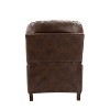 Alexandra Genuine Leather Manual Recliner | ARTFUL LIVING DESIGN - 4 of 4