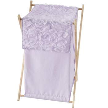 Sweet Jojo Designs Girl Laundry Hamper Rose Lavender Purple