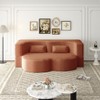 KWPZQEB 2-in-1 Folding Sofa Bed with 2 Pillows, Loveseat Sofa, Boneless Convertible Sleeper Sofa Bed Full Size, Floor Couch & Sleeping Mattress - 3 of 4