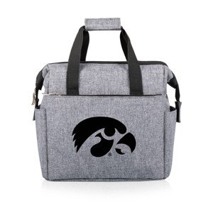 NCAA Iowa Hawkeyes On The Go Lunch Cooler - Gray - 1 of 3