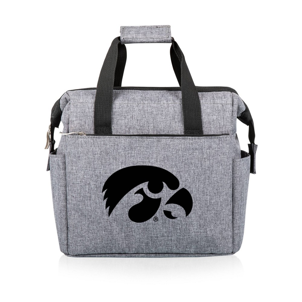 Photos - Food Container NCAA Iowa Hawkeyes On The Go Lunch Cooler - Gray