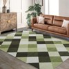 Machine Washable Plaid Checkered Design,Indoor Runners Carpet for Hallway, Entryway Indoor,Entry Laundry - 2 of 4