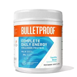 Bulletproof Complete Daily Energy Collagen Protein - Vanilla - 12.9oz