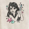 Boys' - Disney - Ariel Sketch Graphic Long Sleeve Fleece Sweatshirt - 2 of 4