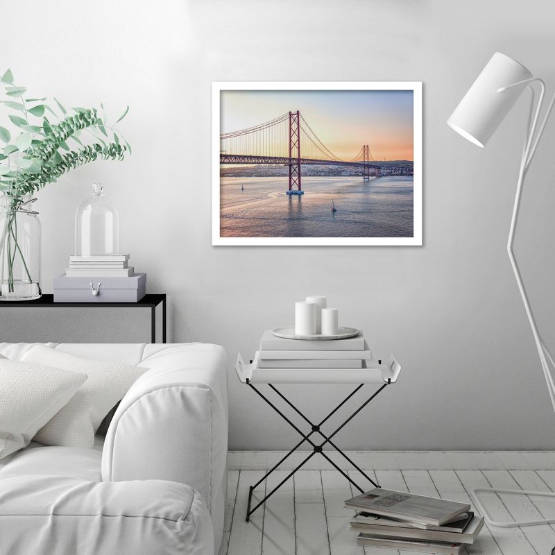 Americanflat Modern Wall Art Room Decor - Abril Bridge by Manjik Pictures, 2 of 6