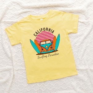 The Juniper Shop California Surfing Paradise Toddler Short Sleeve Tee - 1 of 2
