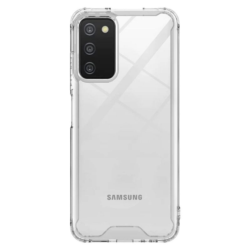 Ampd - Tpu / Acrylic Hard Shell Case For Samsung Galaxy A03s - Clear, 2 of 7