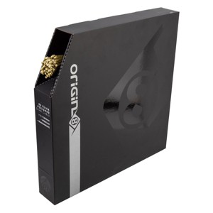 Origin8 SS SuperSlick Electrolysis Gear Cable Front or Rear 2800mm 1.1mm Gold - 1 of 1