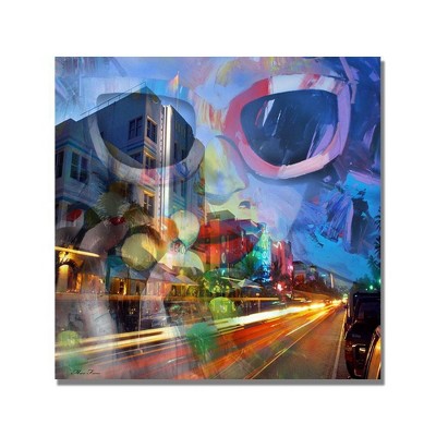 18" x 18" South Beach II by Masters Art - Trademark Fine Art