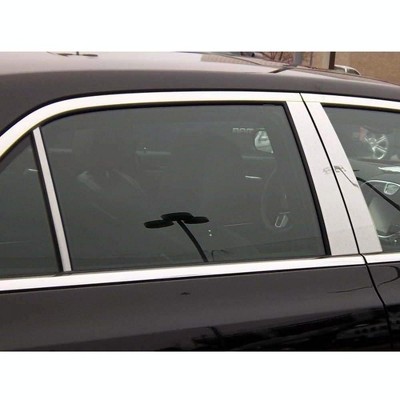 QAA is Compatible with 2011-2020 Chrysler 300 6 Piece Stainless Pillar Post Trim PP51761