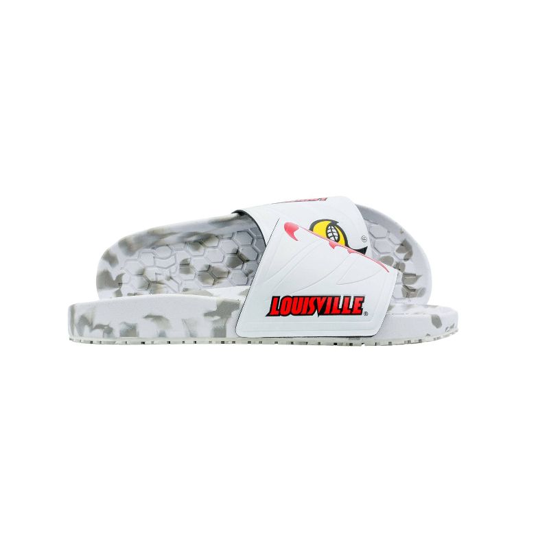 NCAA Louisville Cardinals Slydr Pro White Sandals - White, 2 of 8