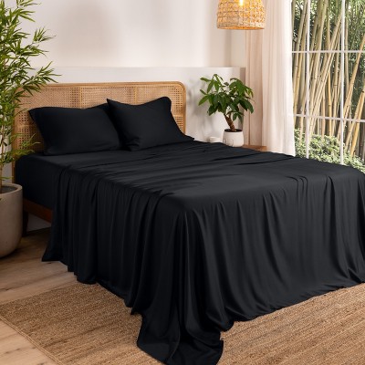 Rayon from Bamboo Solid Deep Pocket Sheet Set by Bare Home