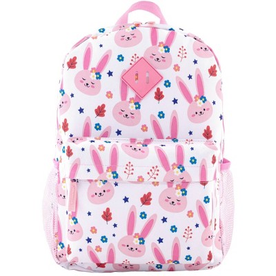 Kids' 5-Piece Pink Bunny Hard Shell Spinner Luggage Set