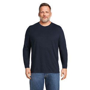 Lands' End Men's Super-T Long Sleeve T-Shirt - 1 of 4