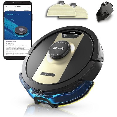 Shark Matrix 2-in-1 Robot Vacuum/Mop with Sonic Mopping, RV2410WD - Refurbished