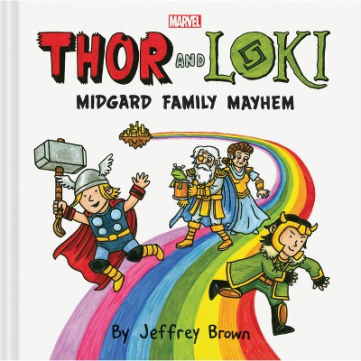 Thor and Loki - by  Jeffrey Brown (Hardcover)