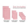 8 Piece Cotton Bath Towel Set - 4 of 4