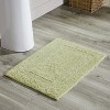 Lux Premium 100% Cotton Ultra-Soft Reversible Bathroom Rug-Durable Tufted Weave, Highly Absorbent Solid Pattern for Multipurpose use - 2 of 4