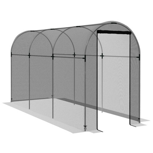 Outsunny Plant Protection Tent Crop Cage with Zippered Door for Plants, Herbs, Fruits - image 1 of 4