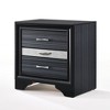 NicBex Nightstand with Drawers,Side Table with Metal Handles and Elegant Finish,Modern Bedside Table for Bedroom,Living Room - 2 of 4