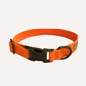 Malibu Sunset Hemp Cotton Dog Collar – Adjustable Length – Tilley + Me - 1 of 4