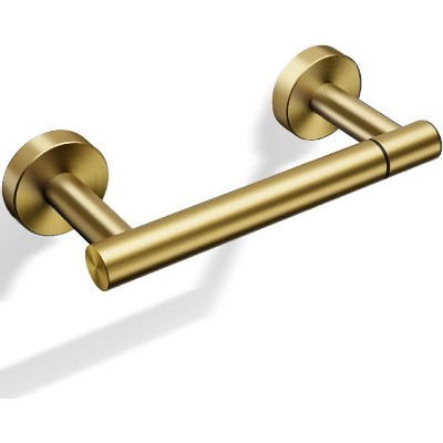 Attop Gold Toilet Paper Holder - Brushed Gold Toilet Paper Holder Wall Mount - Modern Toilet Paper Roll Holder - Gold Bathroom Toilet Paper Holder