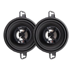 MB Quart Discus 3.5" 2-Way Car Audio Component Coaxial Speakers, 70W Peak Power - 1 of 4