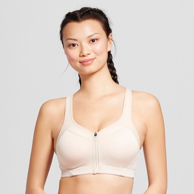 champion c9 sports bra zip front