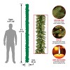 National Tree Company Pre-Lit Artificial Christmas Garland, Green, Norwood Fir, White Lights, Plug In, Christmas Collection, 9 Feet - 4 of 4