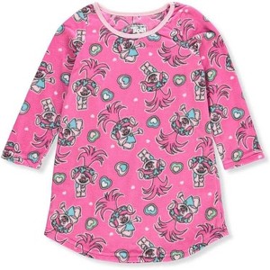DreamWorks Trolls Little/Big Girls One-Piece Nightgown Pajama - 1 of 1