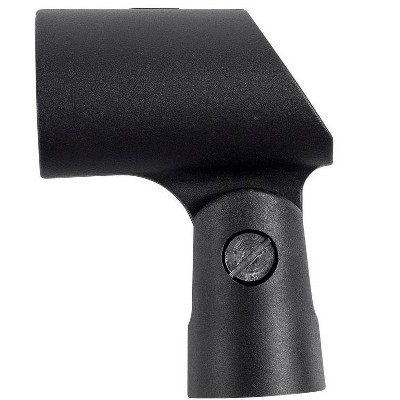 Monoprice Microphone Clip, With a Threaded Screw Insert, Designed to Securely Hold Handheld Microphones - Stage Right Series