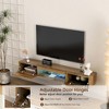 KTMBDW Floating TV Shelf, 63'' Wall Mounted TV Stand Floating TV Console Media Entertainment Under TV Shelf for Bedroom, Livingroom - 4 of 4
