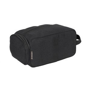 Stansport Cotton Canvas Travel Accessory Bag - Black - 1 of 4