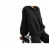 Women's Piper Snap Button Collared Sweater - PAPERMOON - 3 of 4