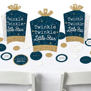 Big Dot of Happiness Twinkle Twinkle Little Star - Baby Shower or Birthday Party Decor and Confetti - Terrific Table Centerpiece Kit - Set of 30 - 1 of 4