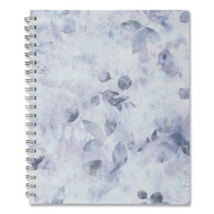 Mead Products Dewdrop Academic Weekly Monthly Planner 12-Month July 2025 to June 2026  Watercolor Floral Blue - 1 of 4