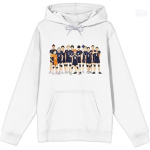 Haikyu Volleyball Team Men's White Sweatshirt - 1 of 1