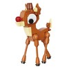 Brickcraft Rudolph The Red-Nosed Reindeer Rudolph Figure 76-Piece Brickcraft Building Set - 3 of 4