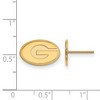 Black Bow Jewelry 10k Yellow Gold Georgia Bulldogs NCAA Post Earrings - 2 of 3