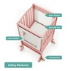 Guidecraft Contemporary Kitchen Helper Step Stool: Adjustable, Folding Montessori Toddler Tower - Safety Learning Furniture - 3 of 4