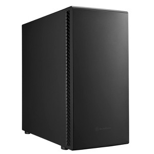 SilverStone Technology SETA Q1 Silent Mid Tower Case with Soundproofing, SST-SEQ1B - 1 of 4