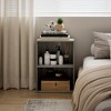 HOMLUX 2-Tier Cube Bookcase Compact Storage Shelf Organizer - 4 of 4