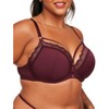Adore Me Women's Marca Plunge Bra 38DD / Port Royale Purple. - 2 of 4