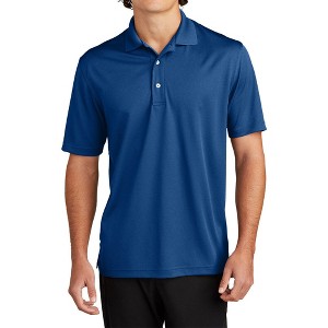 Mafoose Men's Short Sleeve Poly Mesh Moisture-Wicking Dri-Mesh Polo T-Shirt - 1 of 4
